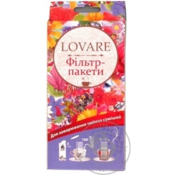 Filter Lovare for tea 50pcs - buy, prices for MegaMarket - photo 3