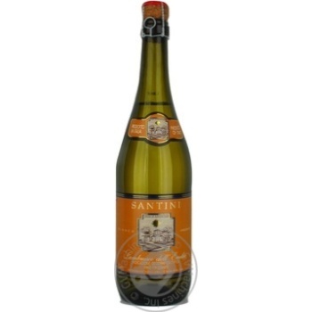 Вино ігристе Santini Lambrusco dell Emilia Bianco 0,75л х3 купить, цены на МегаМаркет - фото 1