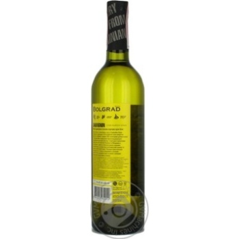 Bolgrad Sauvignon Blanc Wine white dry  9.5-14% 0.75l - buy, prices for MegaMarket - photo 2