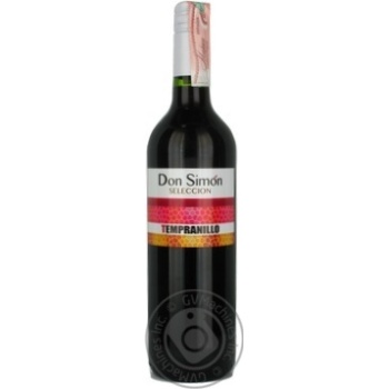 Вино Don Simon Tempranillo червоне сухе 0.75л х12 купить, цены на МегаМаркет - фото 3
