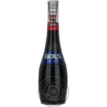 Лікер Bols Creme de Cassis 0,7л х6 купить, цены на МегаМаркет - фото 1