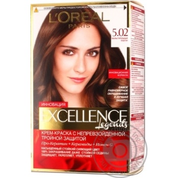 Фарба для волосся L`Oreal 5.02 купити, ціни на МегаМаркет - фото 1