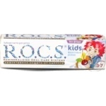 Зуб. паста Rocs 45 г дит. фруктовий ріжок без фтору