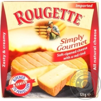 Rougette soft cheese 60% 125g - buy, prices for MegaMarket - photo 1