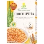 Крупа пшеничная Терра яровая быстрого приготовлен 5*80г