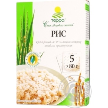 Groats rice Terra 400g - buy, prices for MegaMarket - photo 1