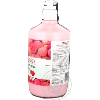 Гель для душу Fresh Juice Лічі та малина 750мл купити, ціни на МегаМаркет - фото 2