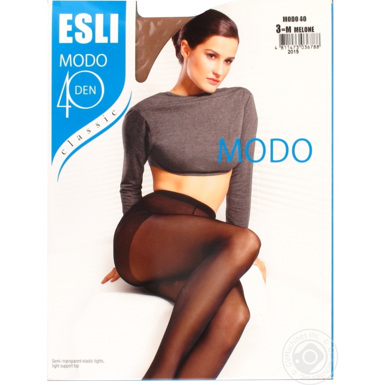 

Колготки жін. ESLI MODO 40 р.3 melone