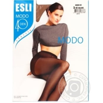 Колготки Esli жіночі E Modo 40den New р.3 Melone - купити, ціни на Восторг - фото 4