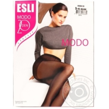 Колготки женские ESLI Modo 20 melone р.5 шт купить, цены на МегаМаркет - фото 1