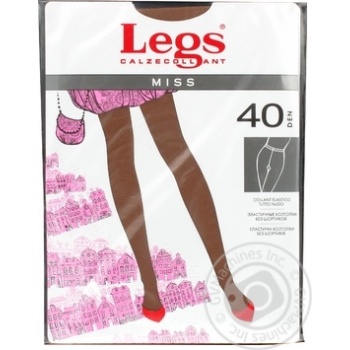 Колготы Legs Miss женские sand 40ден 1/2р - купить, цены на ULTRAMARKET - фото 1