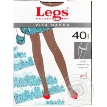 КОЛГОТКИ ЖIН. LEGS 211 VITA BASSA  40 купить, цены на МегаМаркет - фото 1