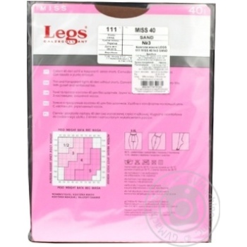 Tights Legs for women 40den 3size - buy, prices for MegaMarket - photo 2