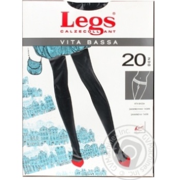 Колготки женские Legs Vita Bassa 20 nero р.3 шт - купити, ціни на NOVUS - фото 1