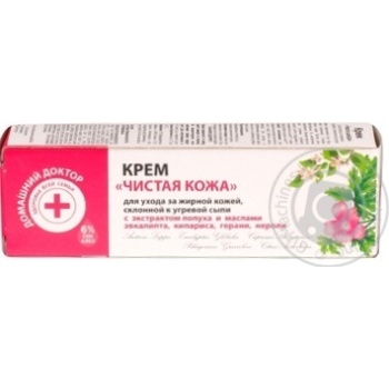 Domashnyi doktor Pure Skin Cream 30ml - buy, prices for Auchan - photo 3