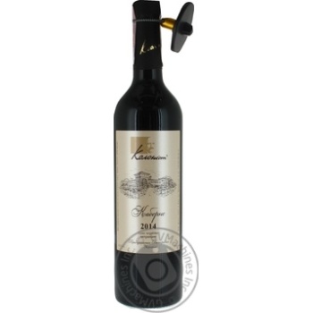 Wine cabernet Kolonist Private import red dry 13.5% 750ml glass bottle Ukraine - buy, prices for MegaMarket - photo 1