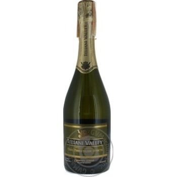 Teliani Valley white semi-sweet sparkling wine 11.5% 0.75l - buy, prices for MegaMarket - photo 1