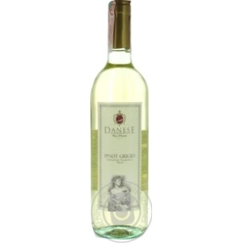 Вино Danese Pinot Grigio IGT біле сухе 0,75л купити, ціни на МегаМаркет - фото 1