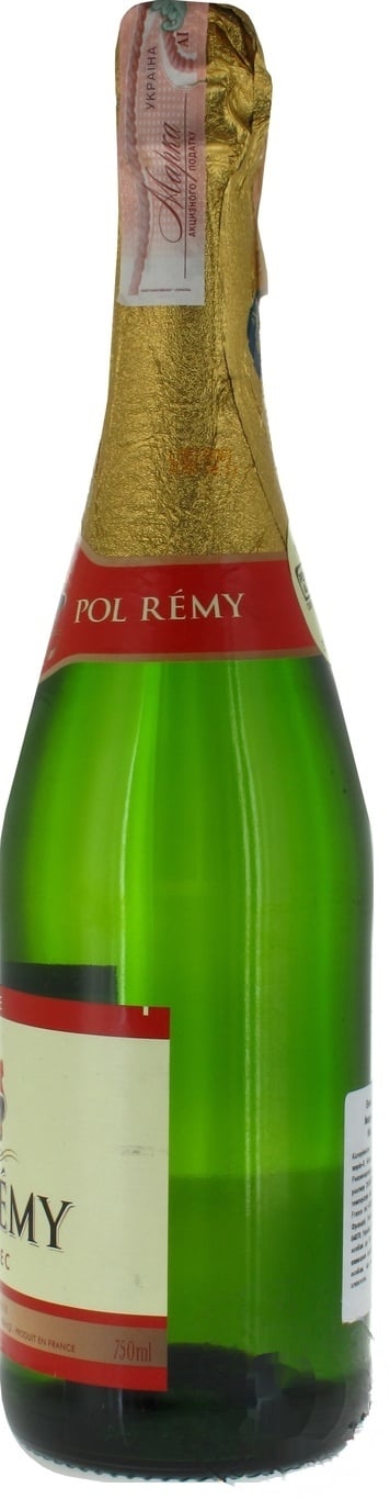 

Вино игристое Pol Remy белое полусухое 11% 0,75л