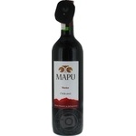 Wine merlot red dry 13% 750ml glass bottle Chili
