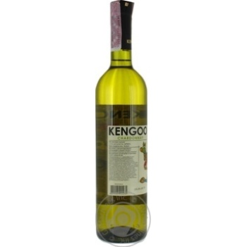Wine chardonnay Kengoo white dry 12% 750ml glass bottle Ukraine - buy, prices for MegaMarket - photo 3