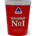 Мороженое Рудь пломбир № 1 500г