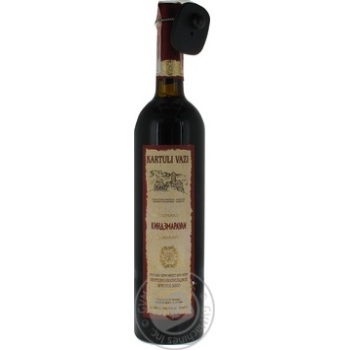 Wine saperavi Kartuli vazi Private import red semisweet 10.5% 750ml glass bottle Georgia - buy, prices for MegaMarket - photo 5