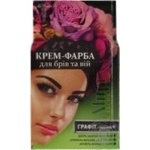 Крем-фарба для брів та вій Графіт Анна Класік 10мл