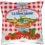 Йогурт Селянский Малина питьевой 2,5% 400г