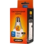 Лампа LED Videx E звичайна біла 9 Вт Е27