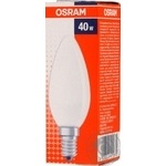 Лампа Osram В розжарювання 40W FR 40 E14 x6