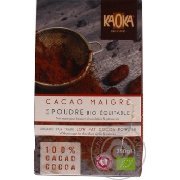 Kaoka Defatted Powder Similar Cocoa - buy, prices for MegaMarket - photo 1