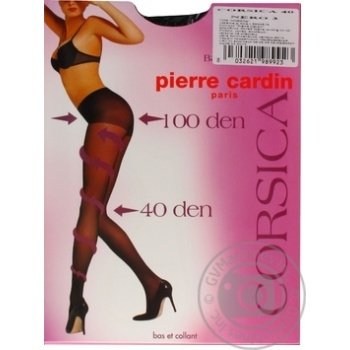 Колготы женские Pierre Cardin Corsica 40ден р.3 nero - купить, цены на NOVUS - фото 1