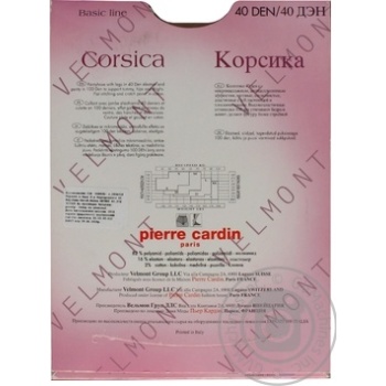 Tights Pierre cardin vizone polyamide for women 40den 2size - buy, prices for MegaMarket - photo 2