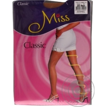 Колготки женские Miss Classic 20ден р.4 бежевые - купить, цены на Auchan - фото 1