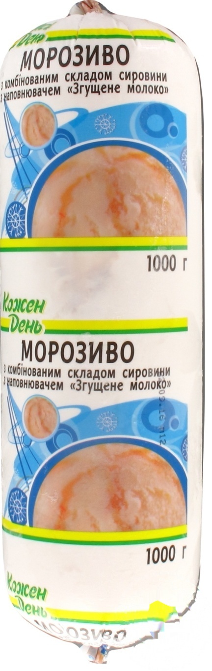 

Мороженое Ашан со сгущенным молоком 1000г