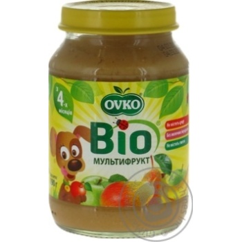 Ovko for children from 4 months multifruit puree 190g - buy, prices for MegaMarket - photo 1