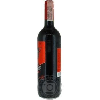 Wine red dry 11% 750ml glass bottle - buy, prices for MegaMarket - photo 2