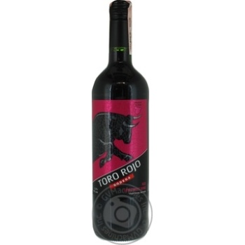 Вино Bodegas Toro Rojo червоне н/солодке 0.75л х12 купить, цены на МегаМаркет - фото 1