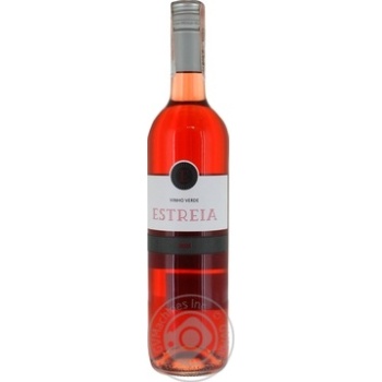 Ponte da Barca Vinho Verde Estreia rose semi-dry wine 10% 0,75l - buy, prices for MegaMarket - photo 1