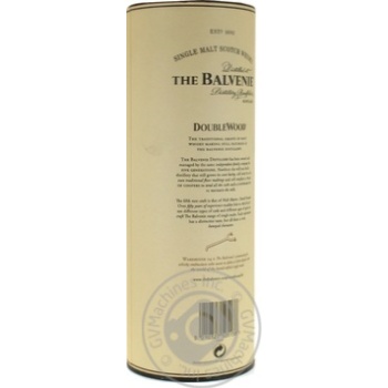 Виски Balvenie Double Wood 12 лет 40% 0.7л купить, цены на МегаМаркет - фото 3