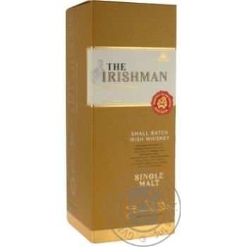 Whiskey Irishman 40% 700ml in tubes Ireland - buy, prices for NOVUS - photo 1