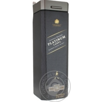 Виски Johnnie Walker Platinum Label в коробке 700мл купить, цены на МегаМаркет - фото 1