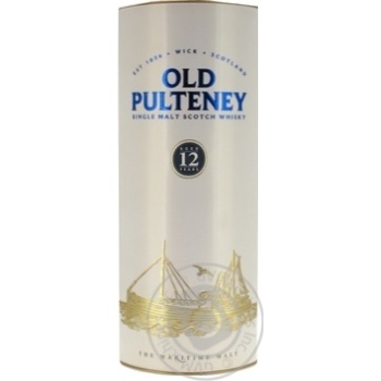 Виски Old Pulteney 12 лет 40% 0,7л купить, цены на МегаМаркет - фото 1