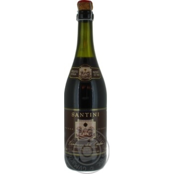 Wine red semisweet 8% 750ml glass bottle Italy - buy, prices for MegaMarket - photo 1