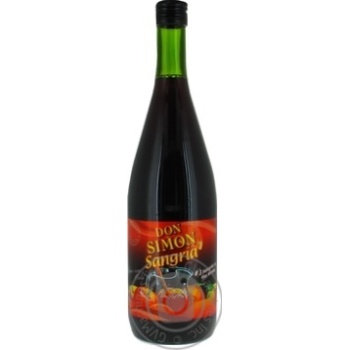 Don Simon Sangria red sweet wine 7% 1l - buy, prices for MegaMarket - photo 1