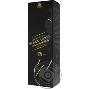 Виски Johnnie Walker Black Label в коробке 1л купить, цены на МегаМаркет - фото 4
