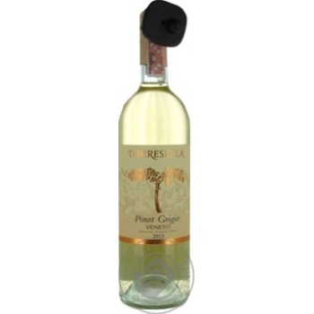 Wine pinot grigio white dry 12% 750ml glass bottle Italy - buy, prices for MegaMarket - photo 1