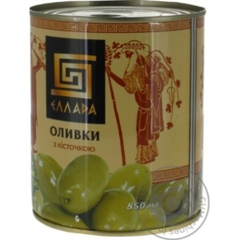 Ellada green with bone olive 850ml - buy, prices for MegaMarket - photo 4