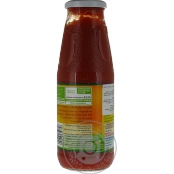 Пюре з томатів з базиліком  BIOFOODS   680г купить, цены на МегаМаркет - фото 2